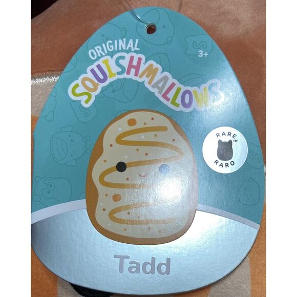 Tadd Pumpkin Bread Original Squishmallow 11 inch Tall Super Soft Jazzwares Rare - Picture 8 of 8
